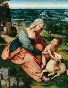 Quentin Matsys Madonna and Child with the Lamb. Germany oil painting artist